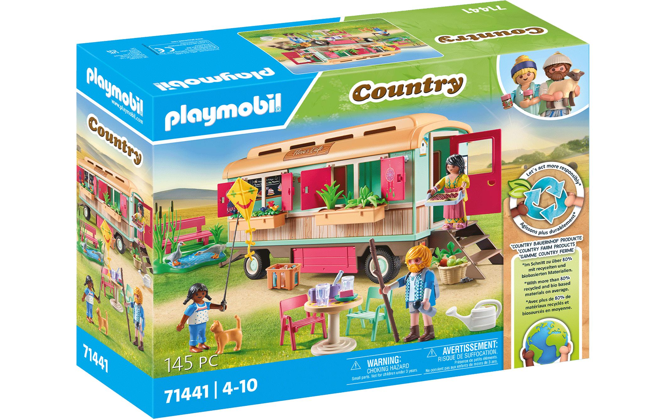 Country Gemütliches Bauwagencafé 71441Farbenfrohes Spielset für kleine Abenteurer