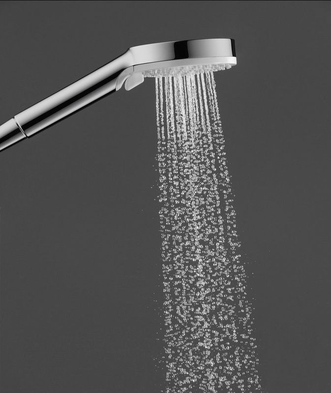 Hansgrohe - Crometta Vario - Renovatieset - Wit/Chroom - Inclusief Ecostat 1001 CL Thermostaat