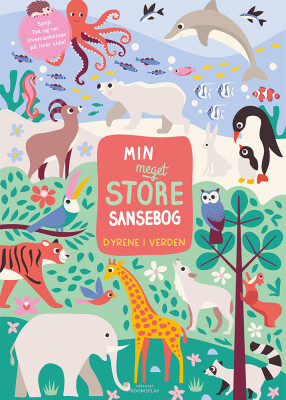 Min Meget Store Sansebog - Dyrene I Verden - Room2Play - Bog
