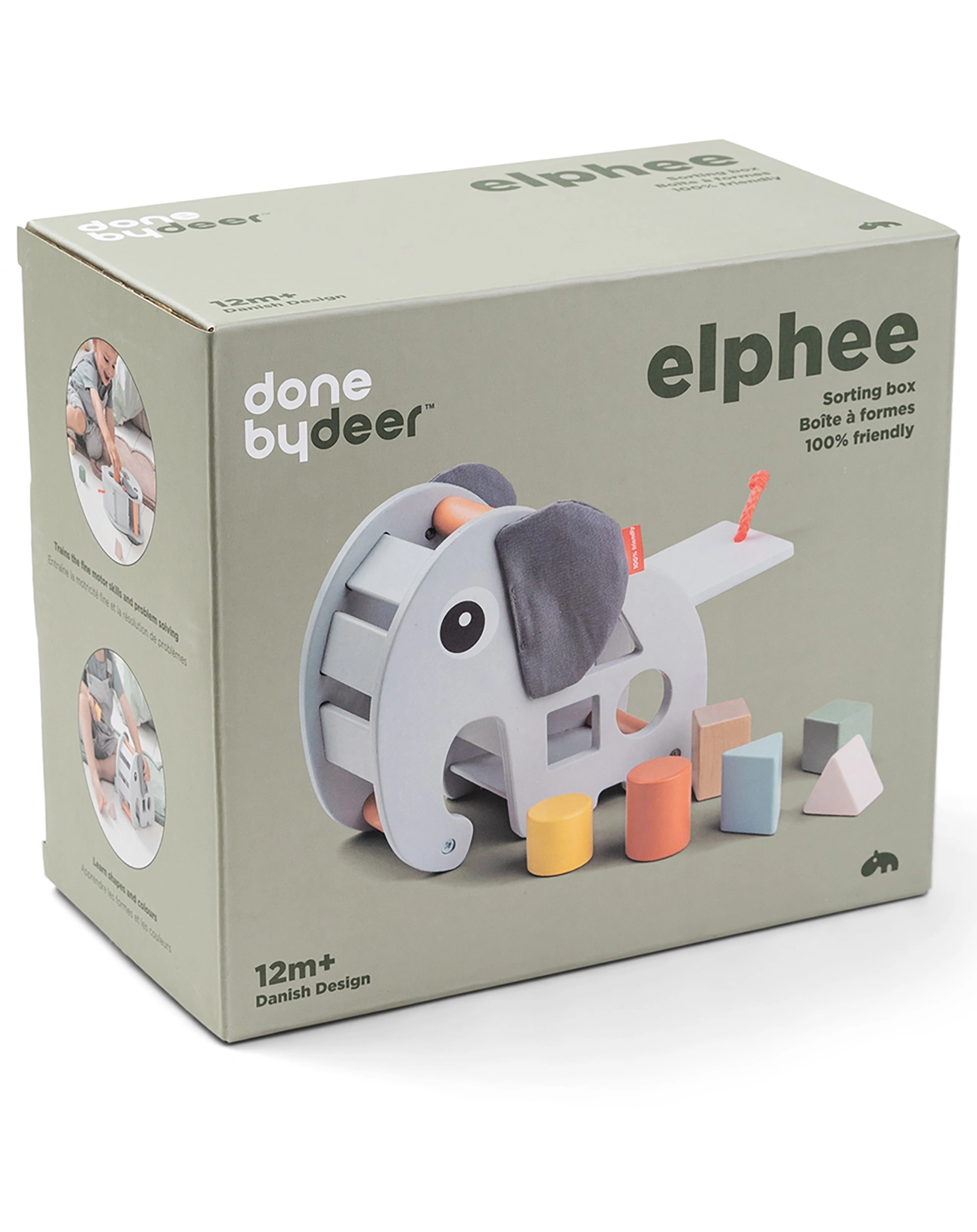Steckspiel ELPHEE in grau