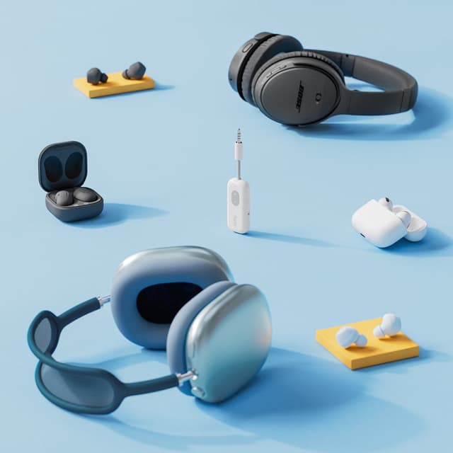 Twelve South AirFly SE Bluetooth adapter for headphones (white)