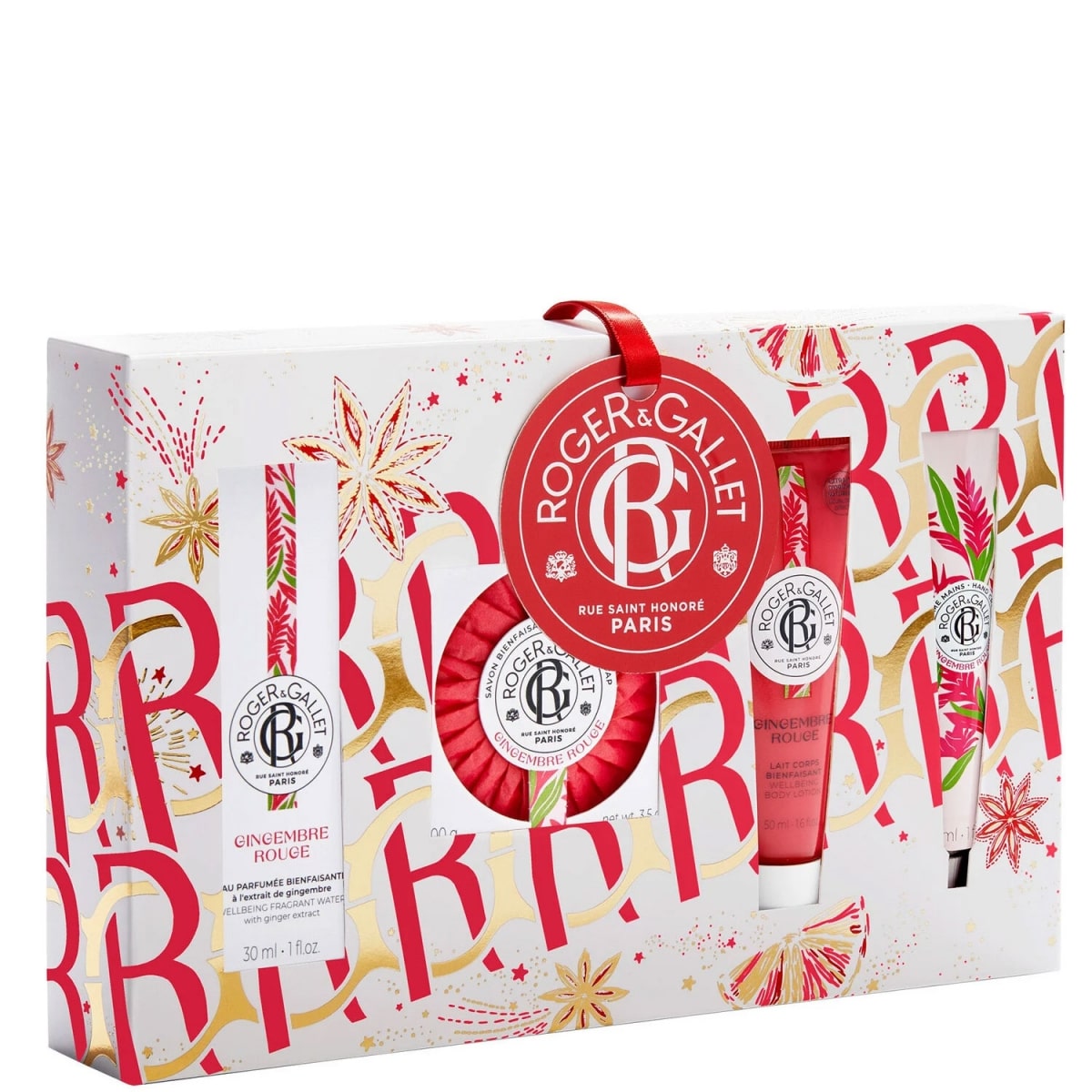 Roger & Gallet Gingembre Rouge Coffret Eau Parfumée Bienfaisante