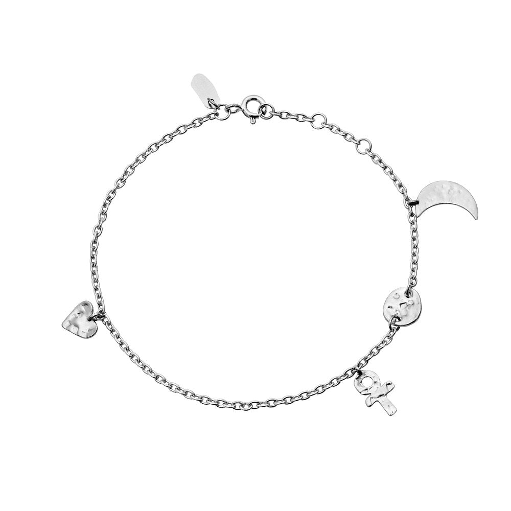 Maanesten  Tullia armbånd - sølv