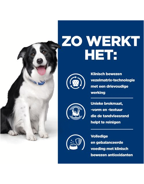 Hill's Prescription Diet T\/D Dental Care  Zak - Hondenvoer - Kip 4 kg