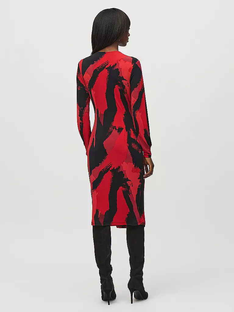 JOSEPH RIBKOFF Midikleid  rot