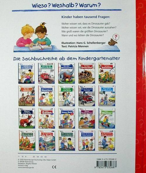 Alles über Dinosaurier / Wieso? Weshalb? Warum? Bd.12