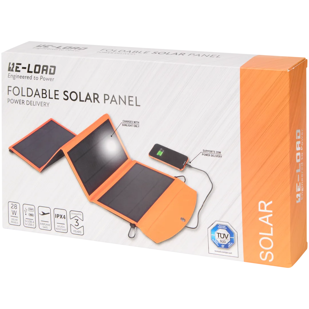 Panneau solaire pliable Re-load