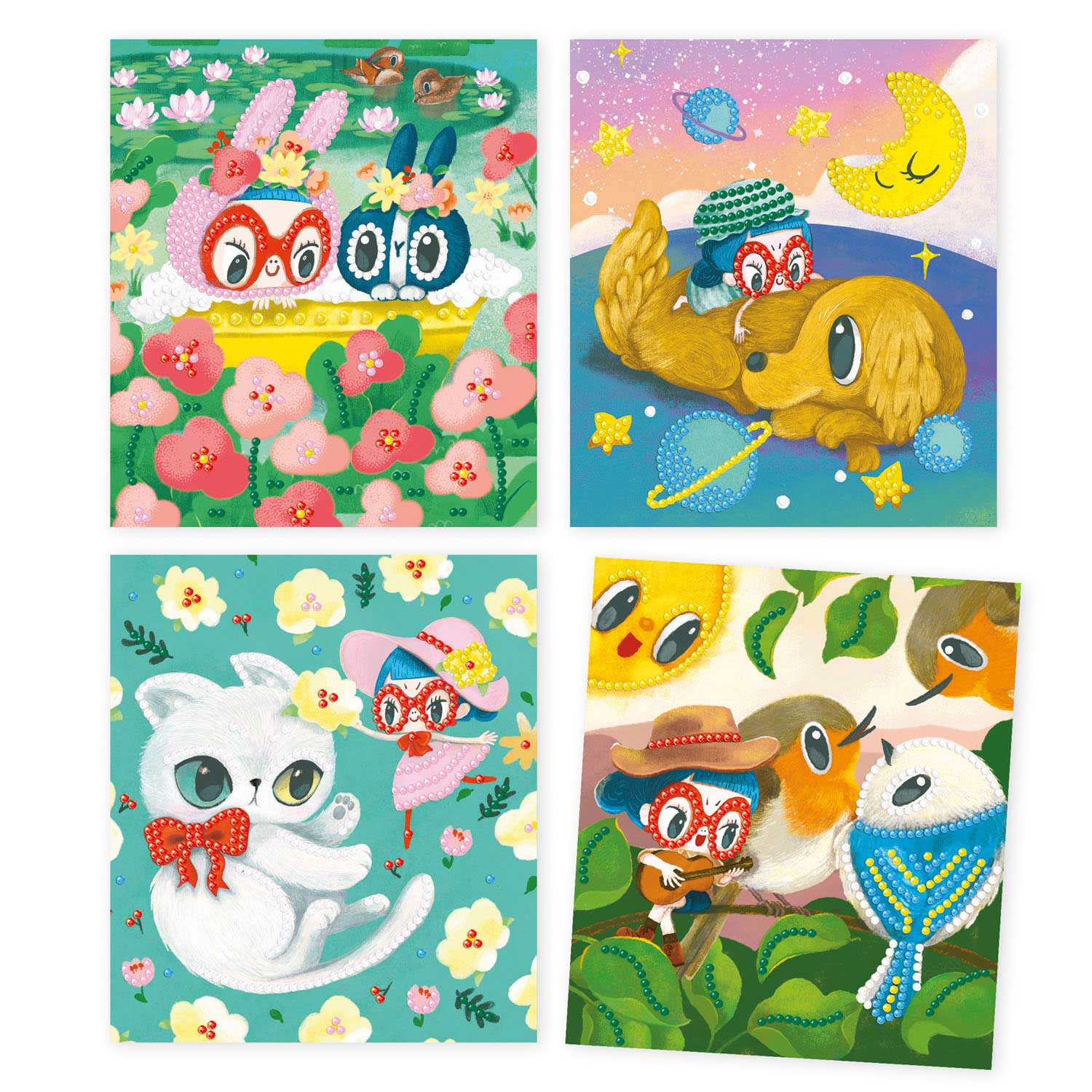 Djeco Amities Diamond Painting