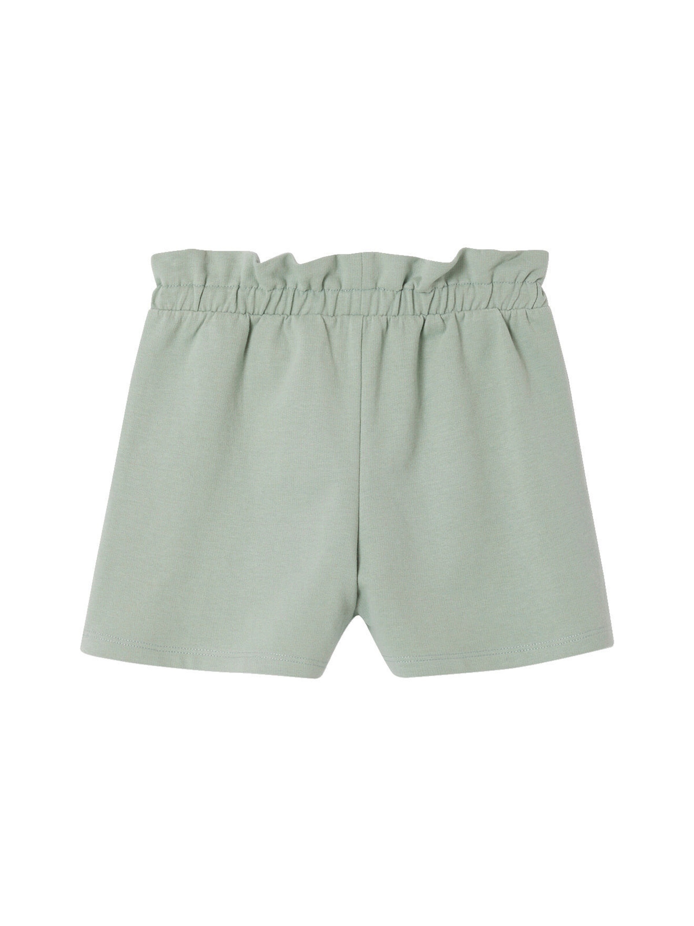 Vertbaudet 2er-Pack Mädchen Shorts salbeigrün