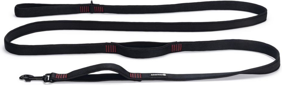 Beeztees hondenriem Parinca Premium zwart 300 x 2,5 cm