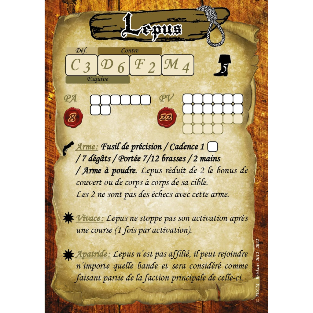 Briskars - Mercenaires - Lepus
