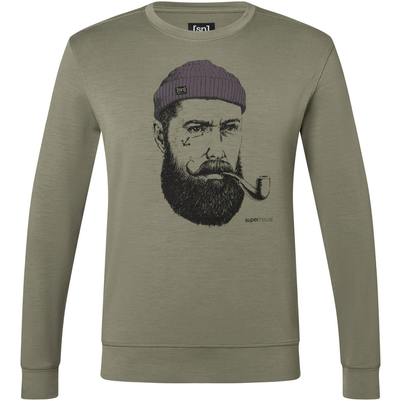 Super.Natural Herren Sn Sailor Crew Pullover
