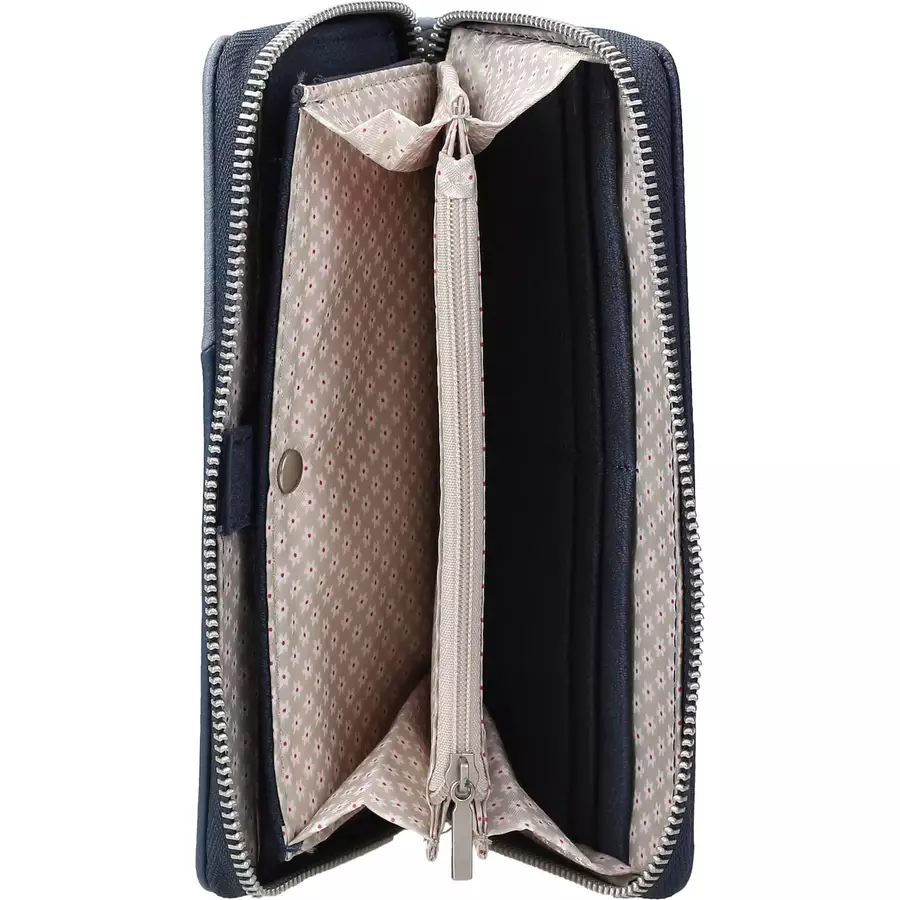 zwei Jana J2 - Geldbörse 12cc 20 cm nubuk-blue
