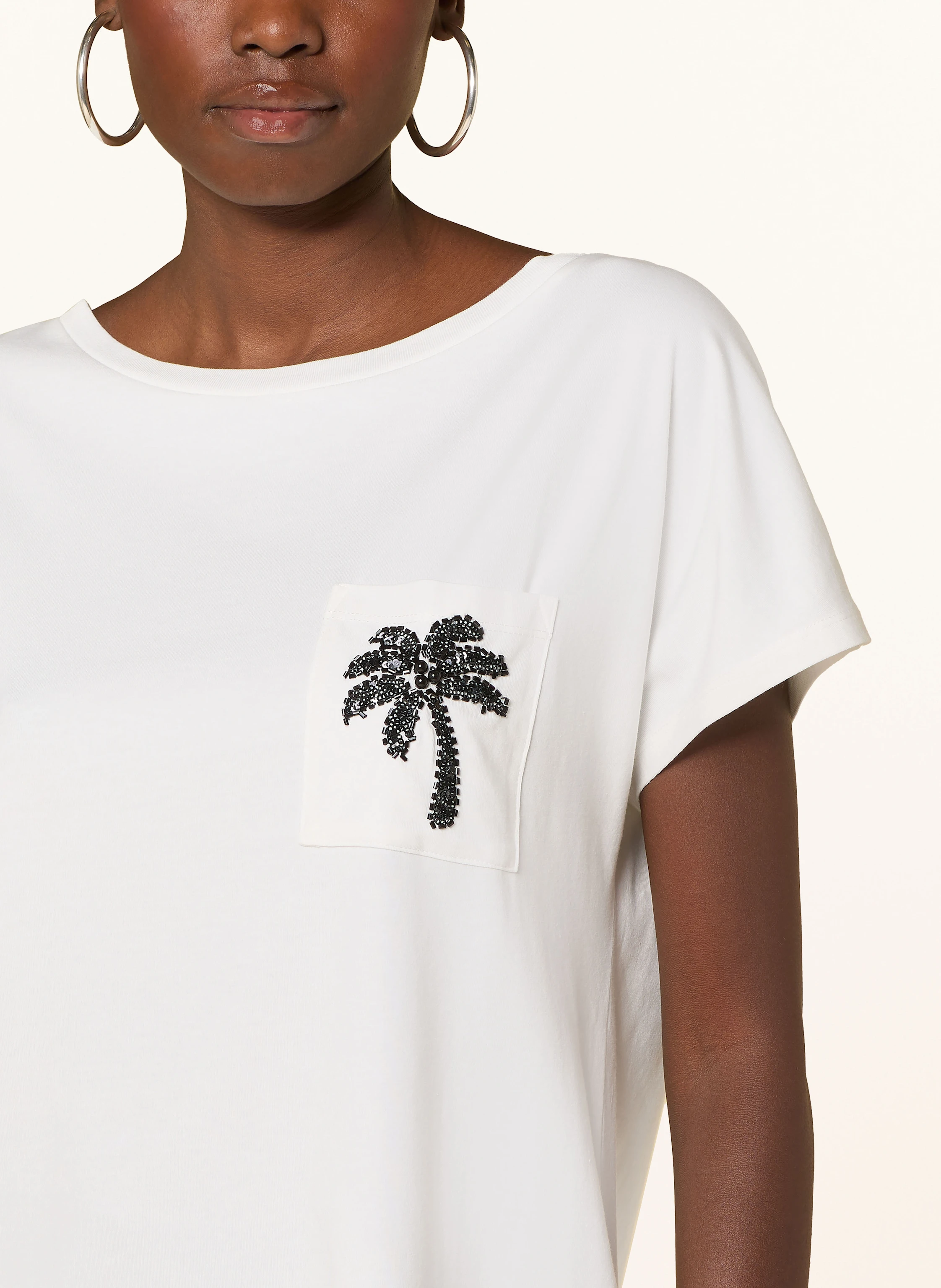 Miss Lagotte T-Shirt mit Schmucksteinen