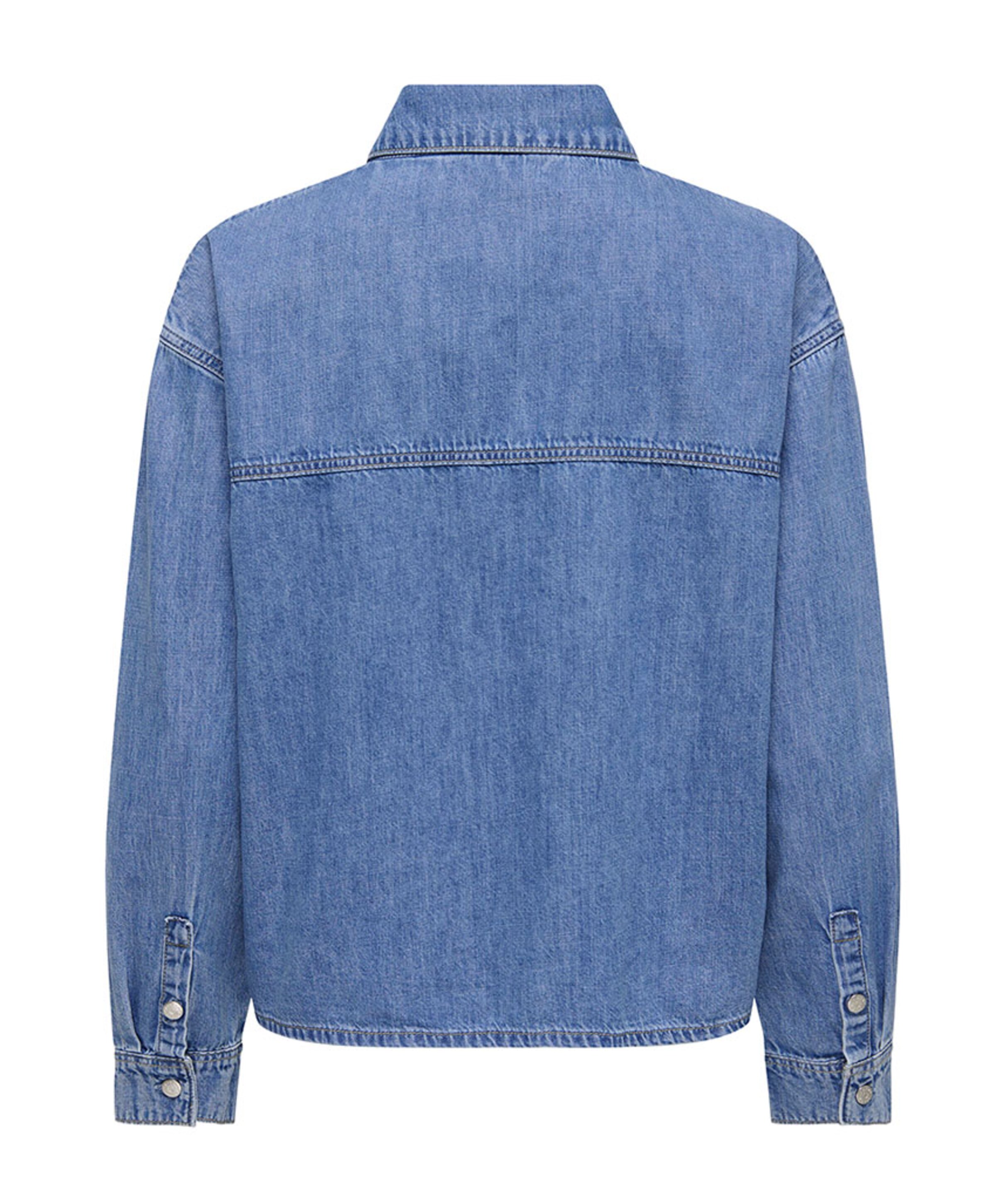 Only Dames blouse blauw