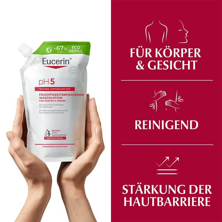 Eucerin pH5 Waschlotion empfindliche Haut, 400 ml