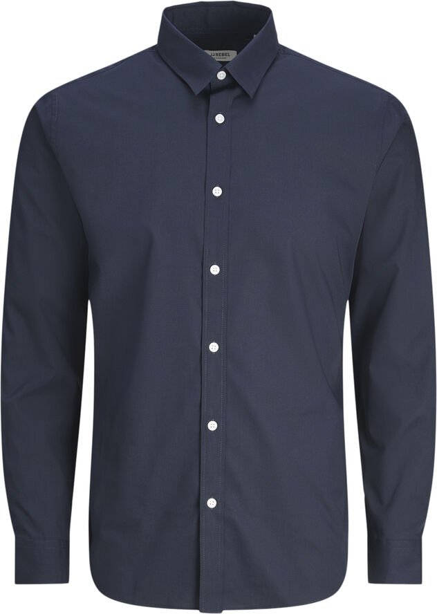 JJ-REBEL JREBGAVIN SOLID SHIRT LS NOOS Sky captain