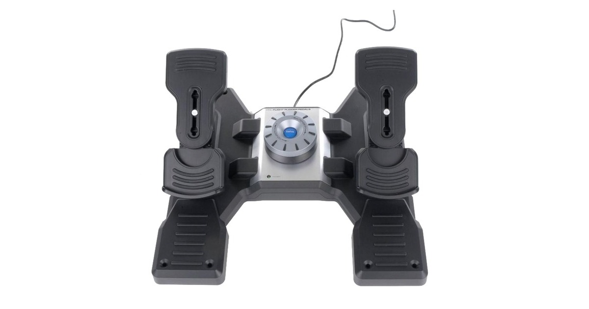 Logitech GSaitek Pro Flight Rudder Pedals for PC