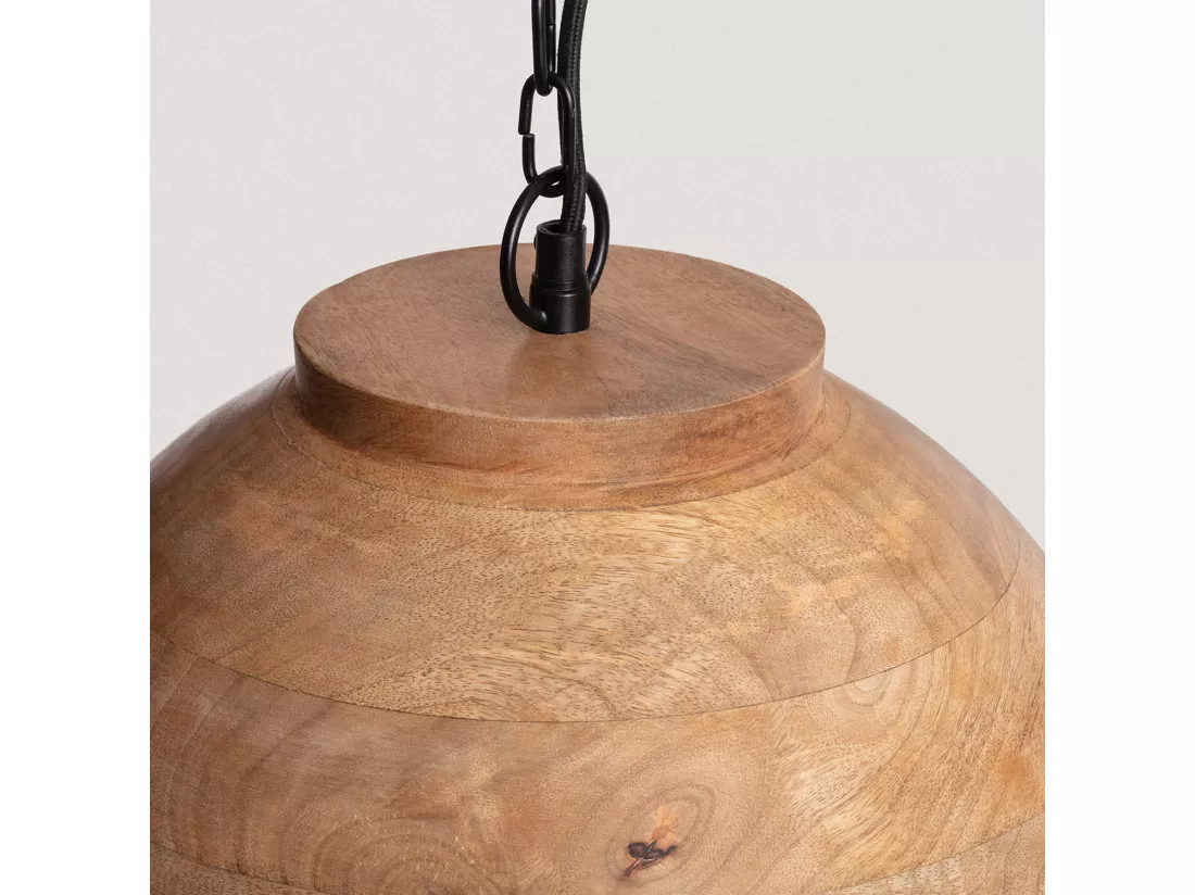 Suspension Bois Naisha M ILUZZIA Naturel
