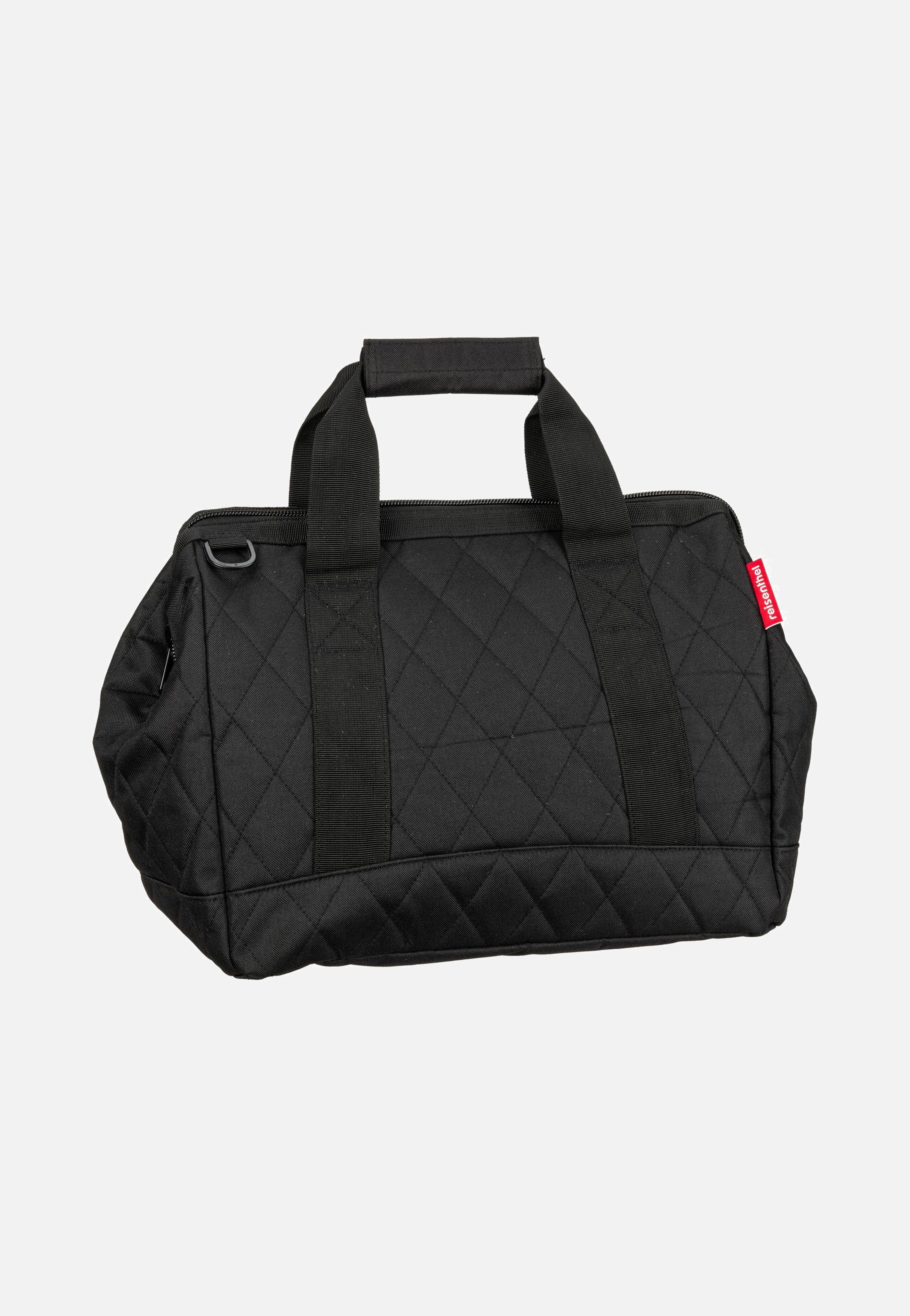 allrounder M Rhombus Black - Dufflebag