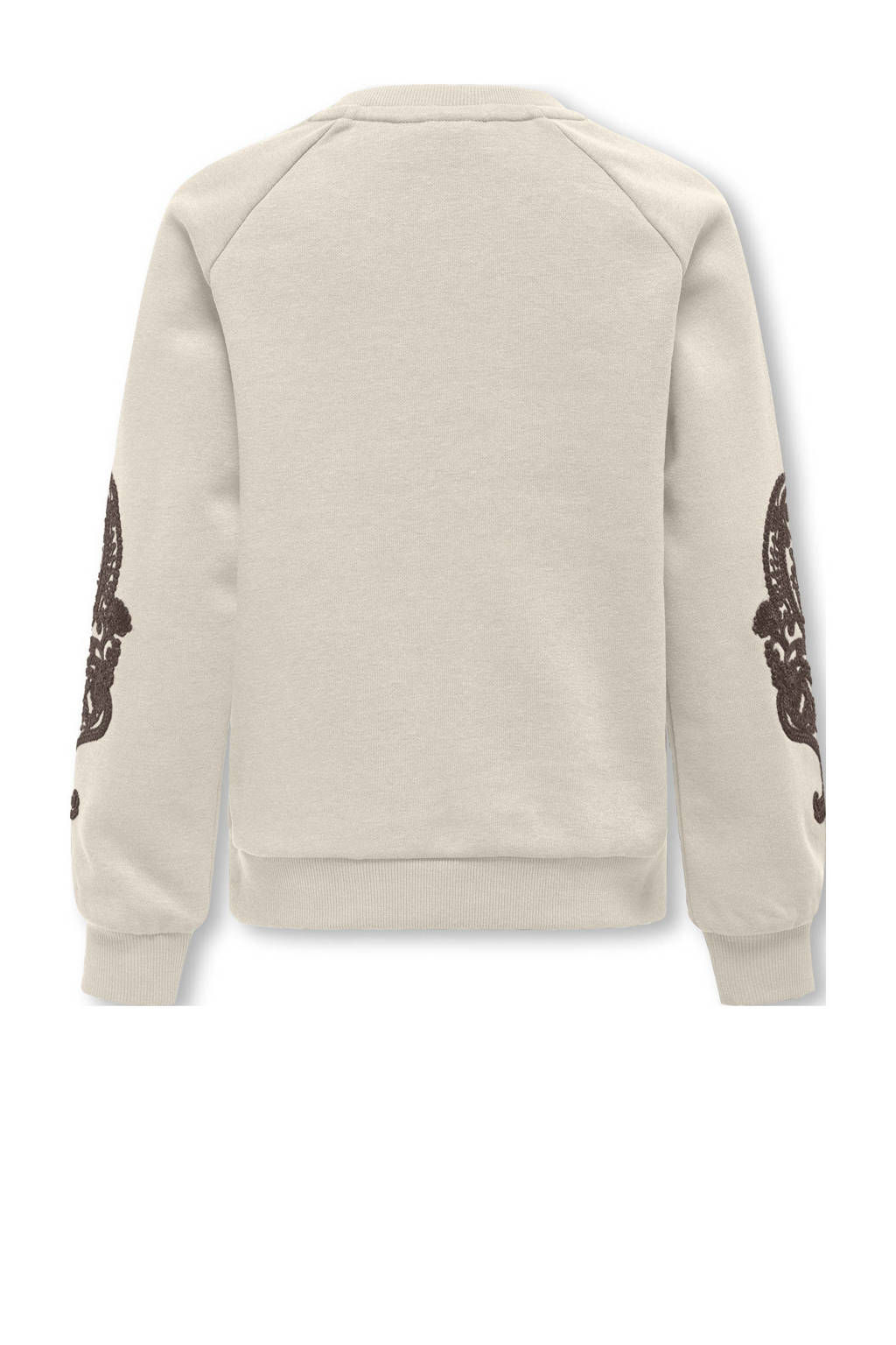 ONLY gebloemde sweater KOGEASTON LIFE ecru