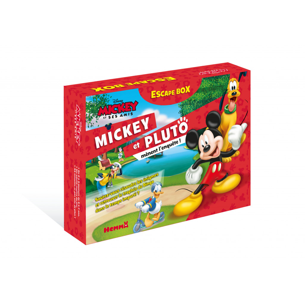 Escape Box   :   Mickey et ses amis - Mickey et Pluto mènent l'enquête !