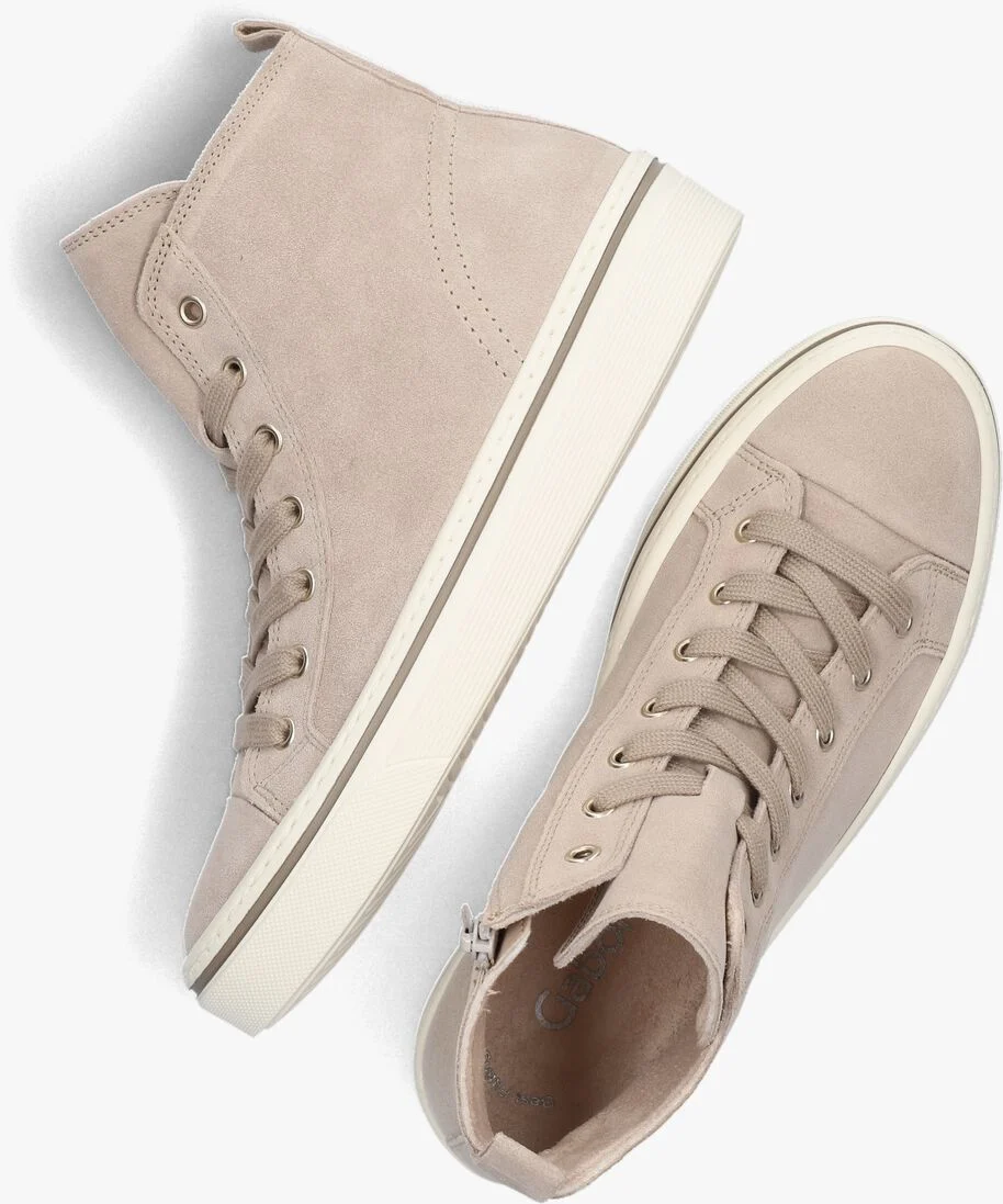 GABOR taupe gabor hoge sneaker 160