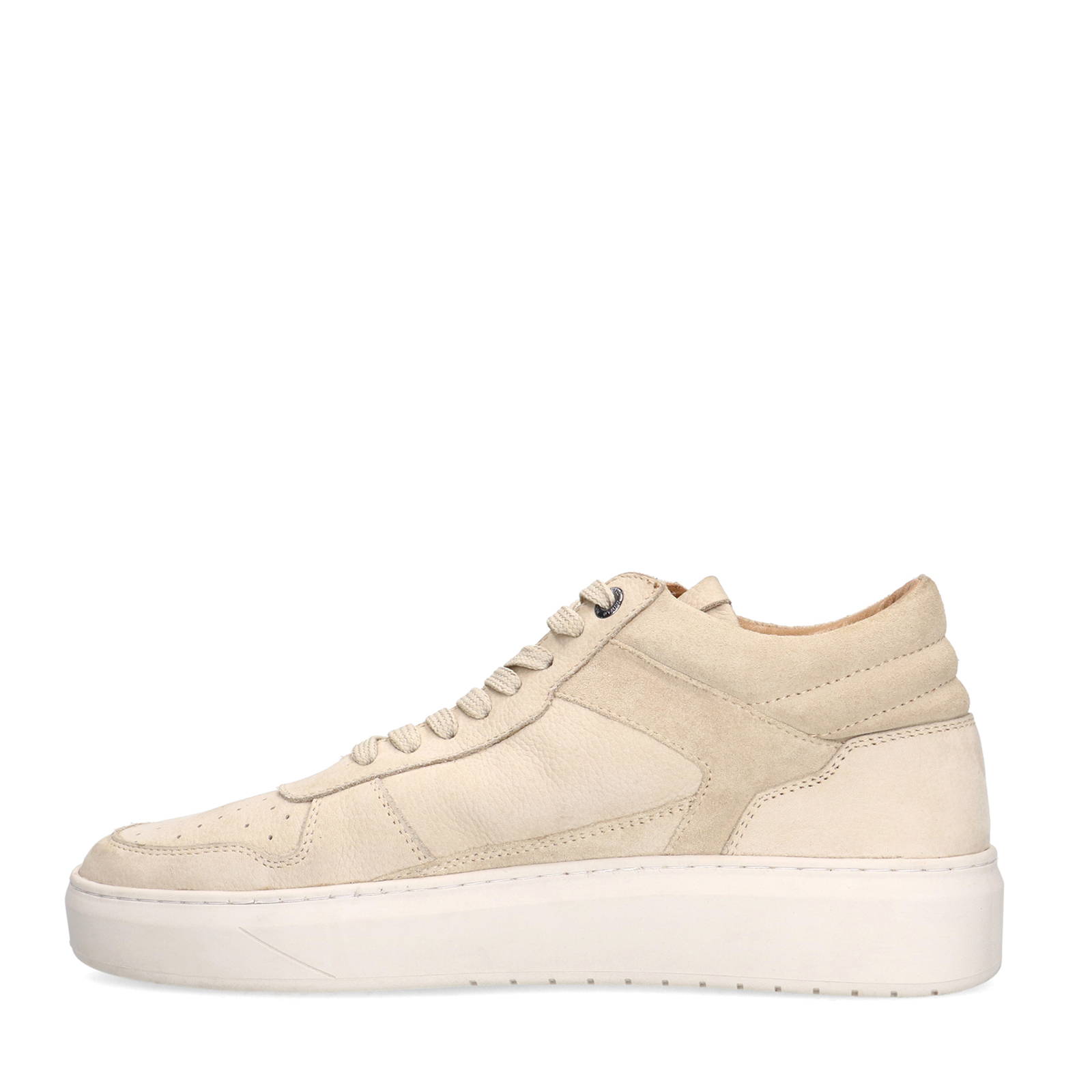 Beige nubuck sneakers