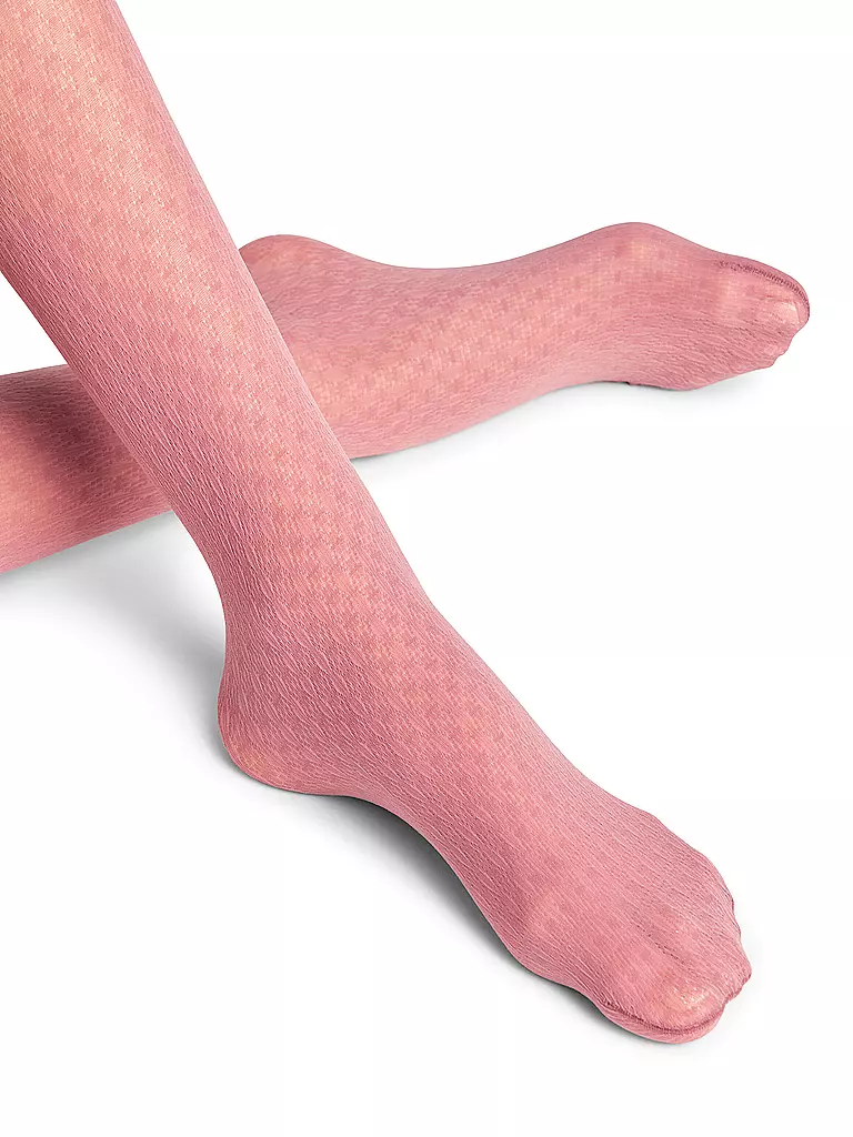 FALKE Modestrumpfhose LULLABY roan rouge rot