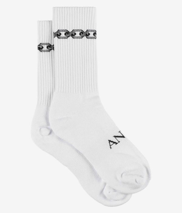 Antix Chains Socken US 6-13 (white)