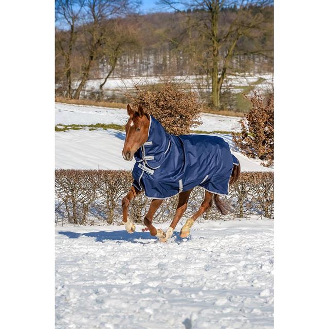 Deken Bucas Freedom Turnout Full Neck 300gr Donkerblauw