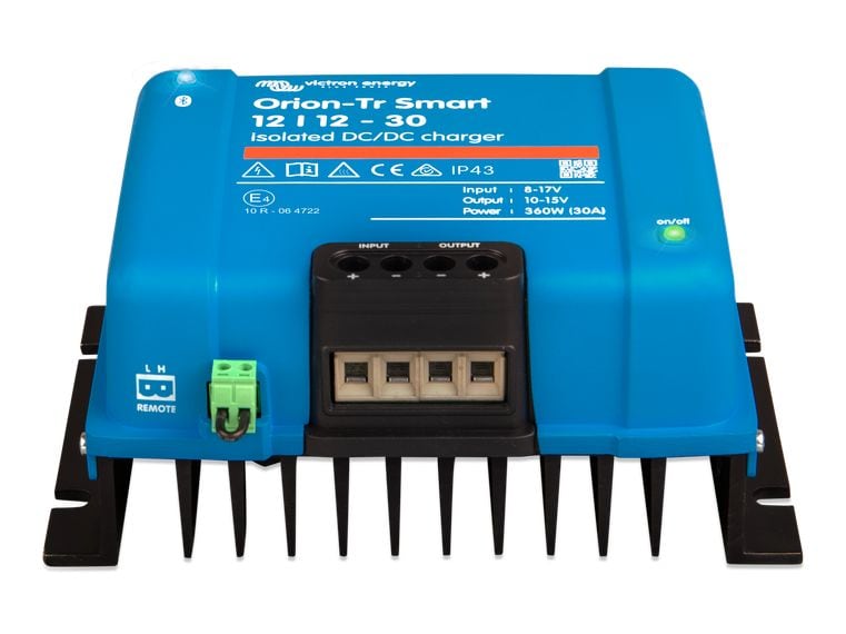 Victron Laderegler Orion-Tr Smart 12-12 V 30A, 360 W Ladewandler mit 3 Ladestufen, isoliert