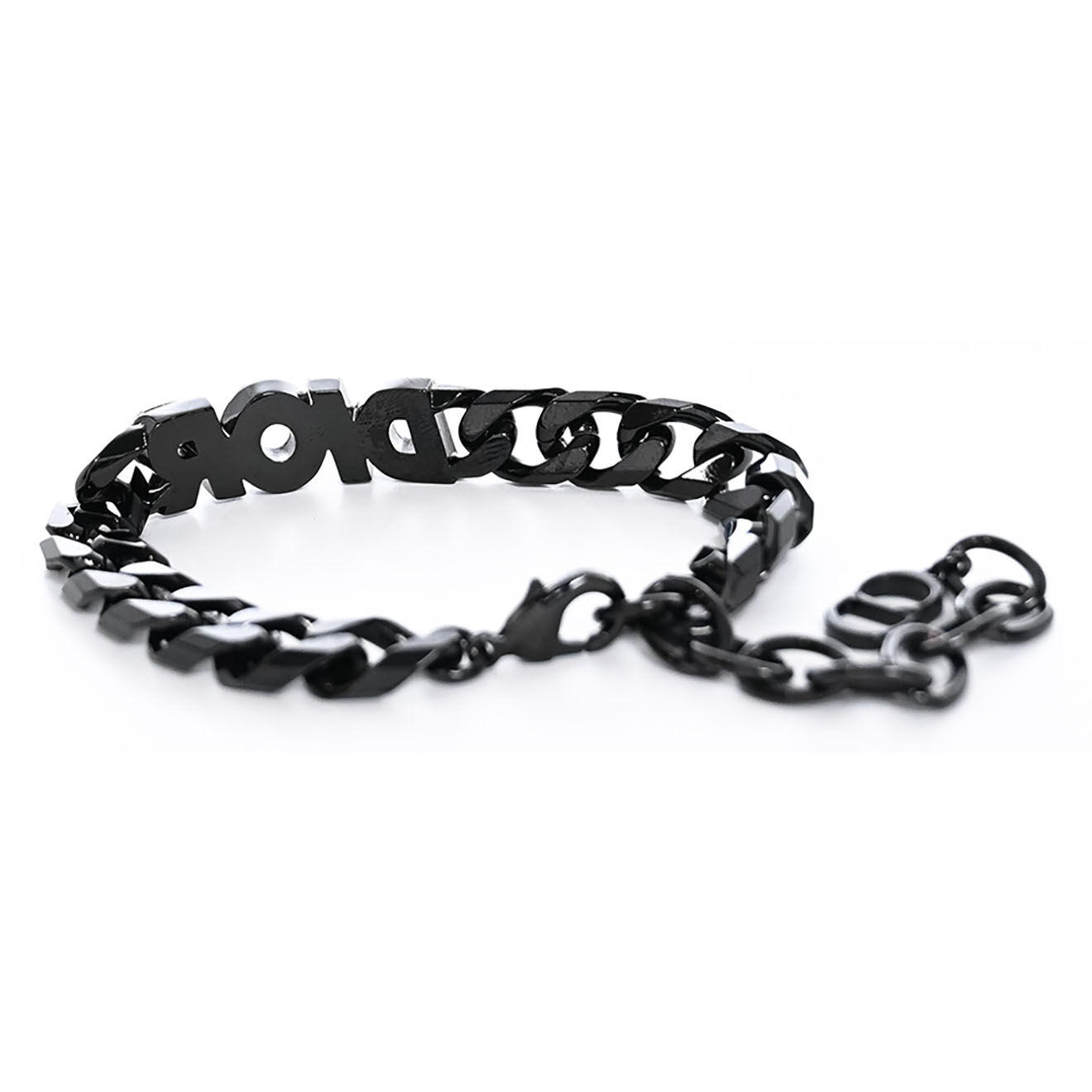 Dior Bracelet en Métal & Argent noir - Très bon état