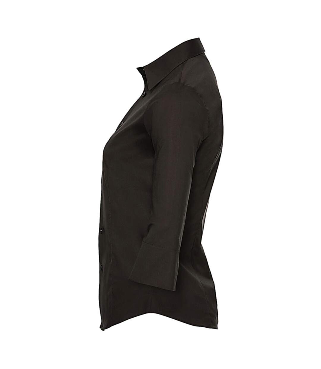 Russell Collection - Chemisier à manches 3/4 - Femme (Noir) - UTBC1030