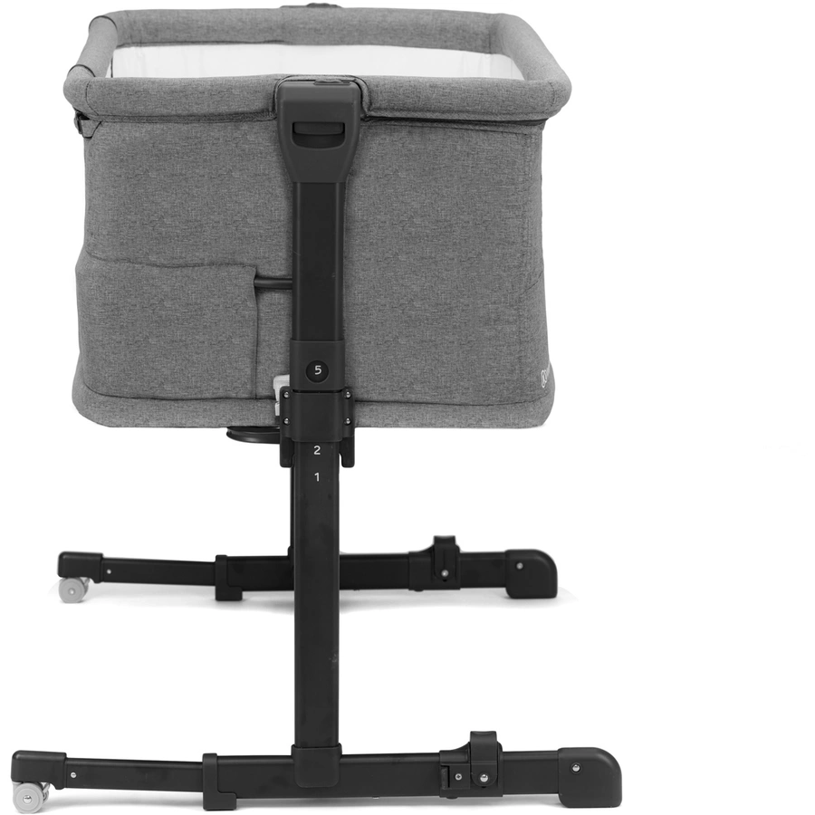 Kinderkraft Beistellbett NESTE GROW dark gray