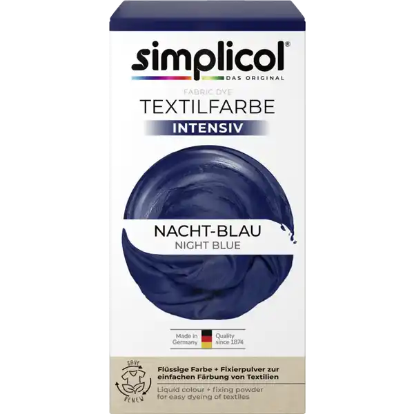 Textilfarbe intensiv Nacht-Blau