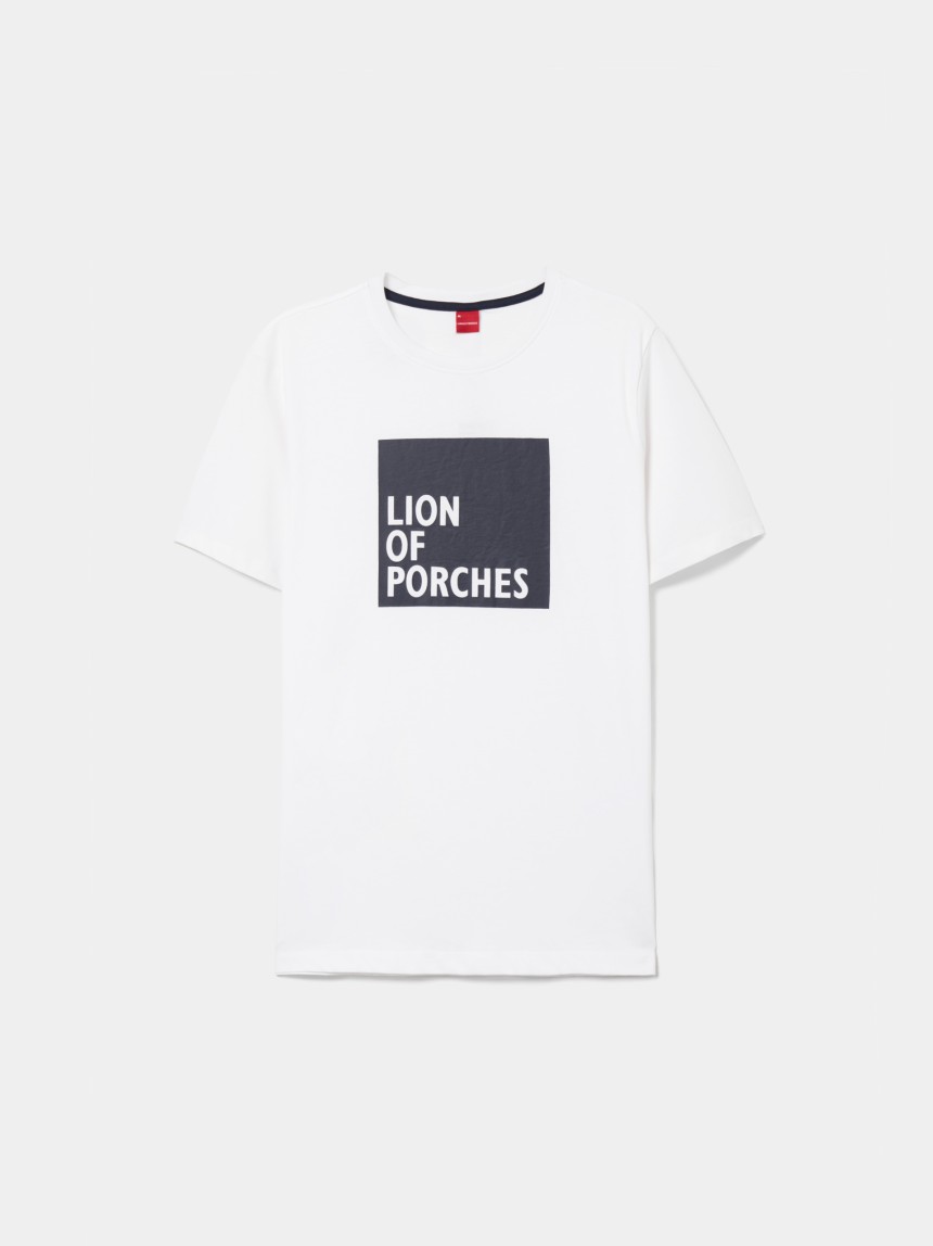T-shirt de algodão Lion of Porches