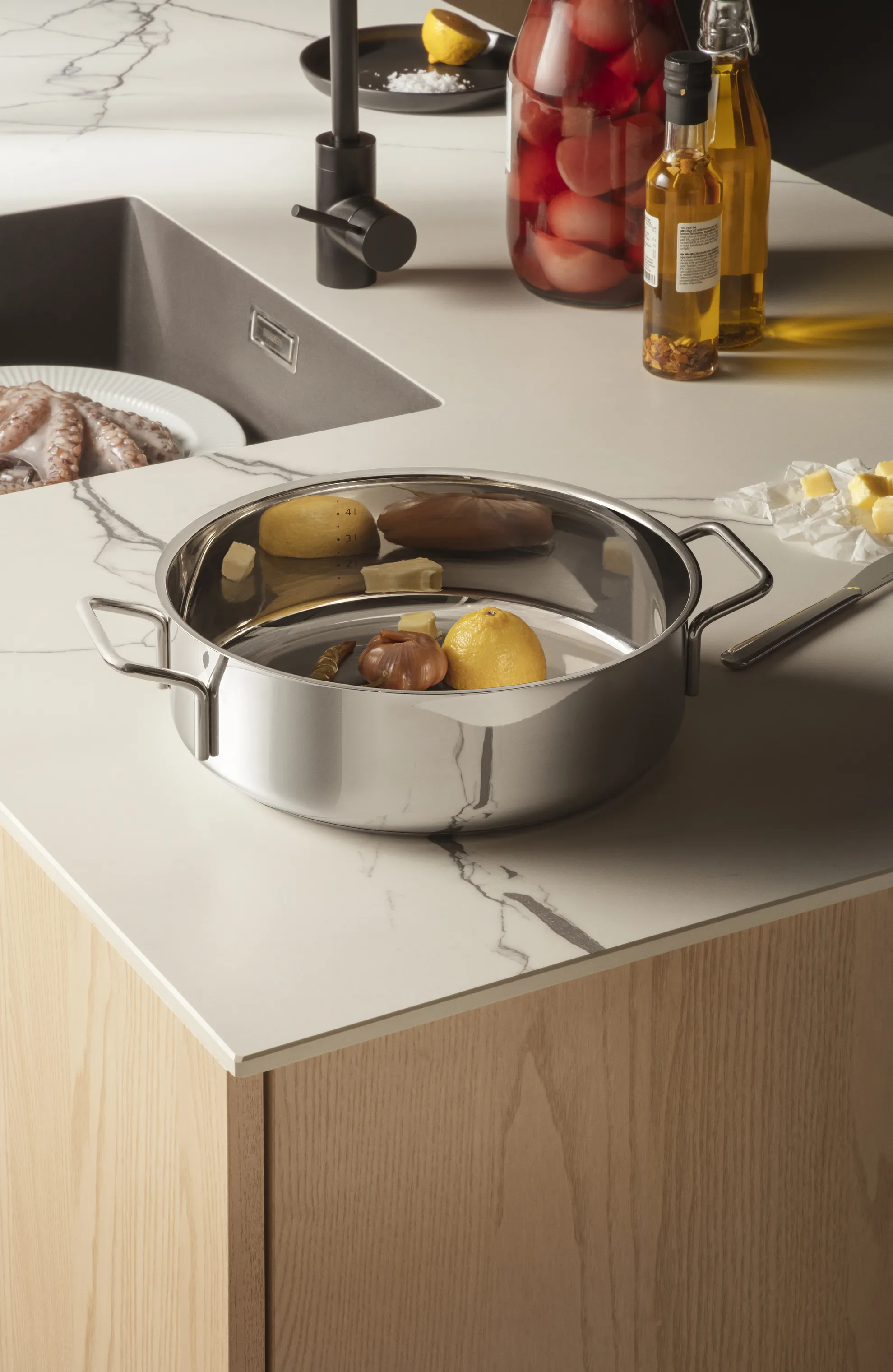 Eva Trio Stainless Steel Sautergryde