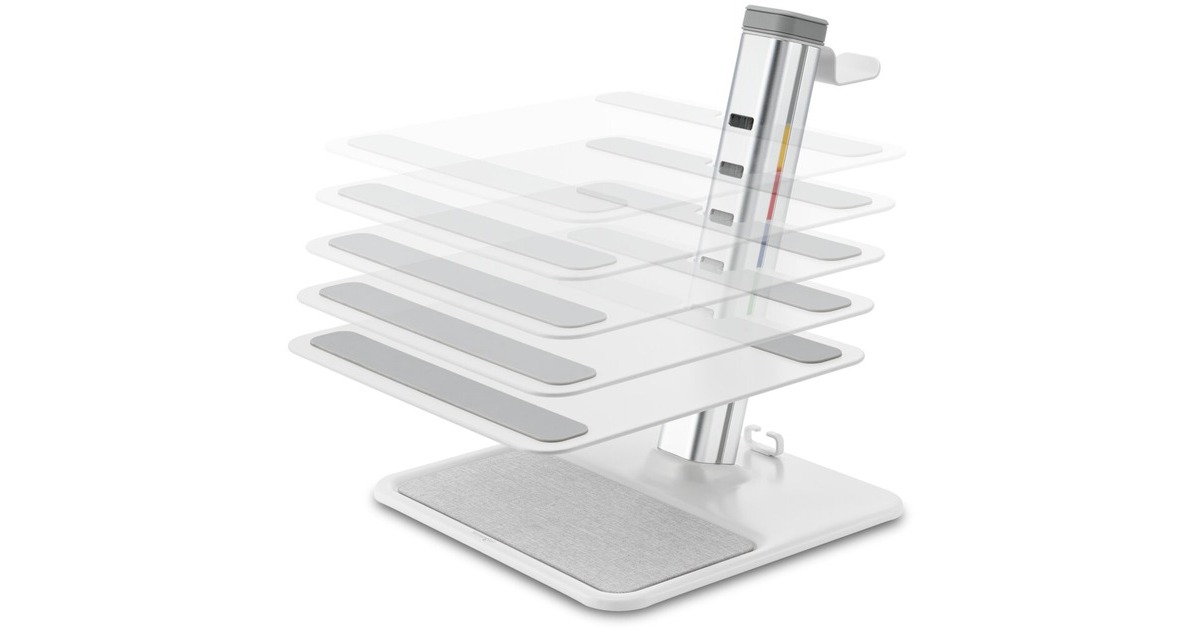 KensingtonSmartFit Universal Organising Laptop Riser standaard  (Aluminium)