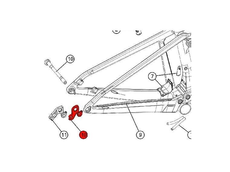 BMC Dropout #65 Derailleurpad