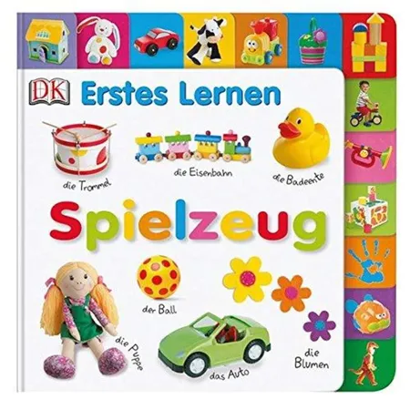DK Verlag Erstes Lernen. Spielzeug: Mit großen Griffleisten