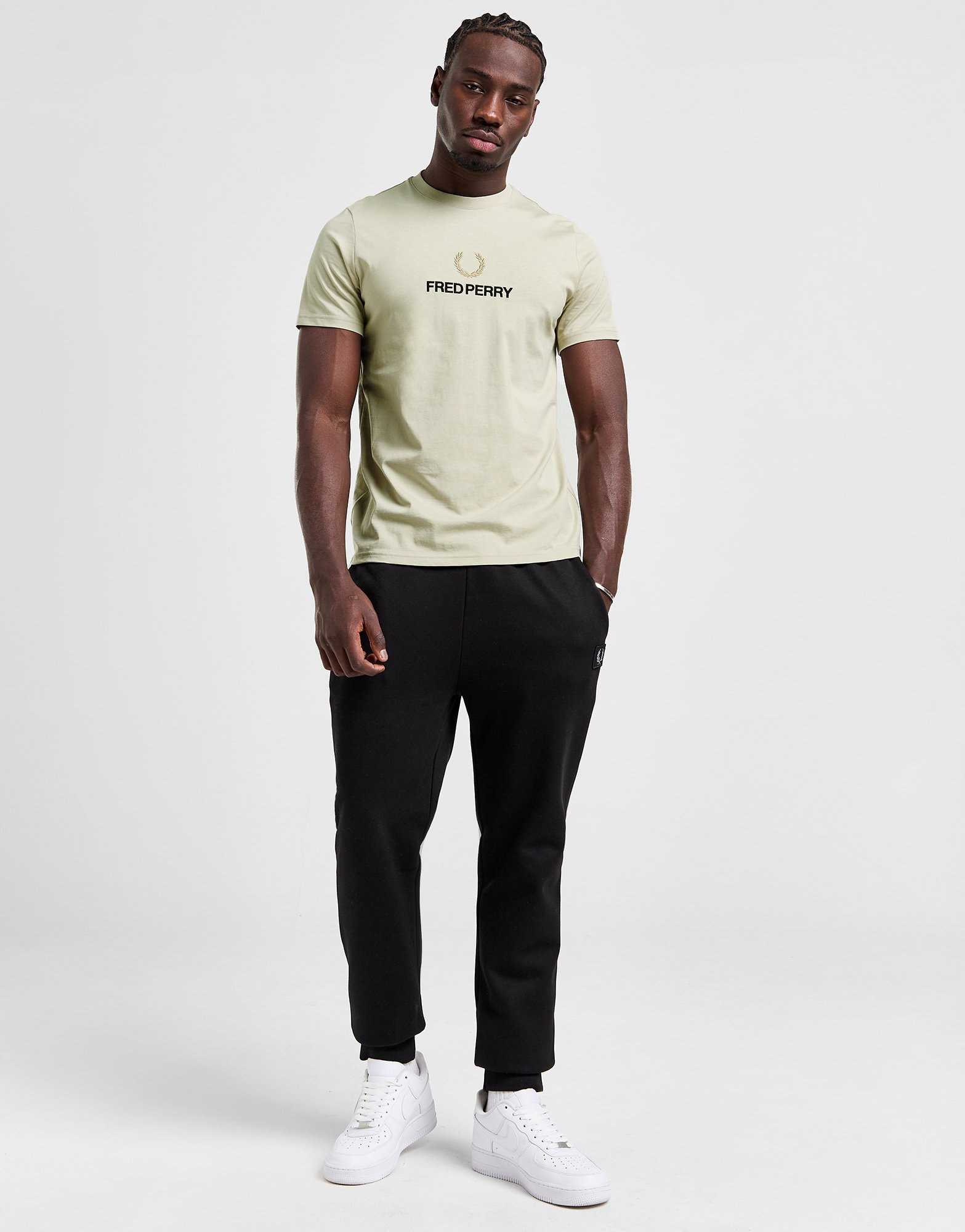 Fred Perry T-Shirt Global Stack Logo Homme