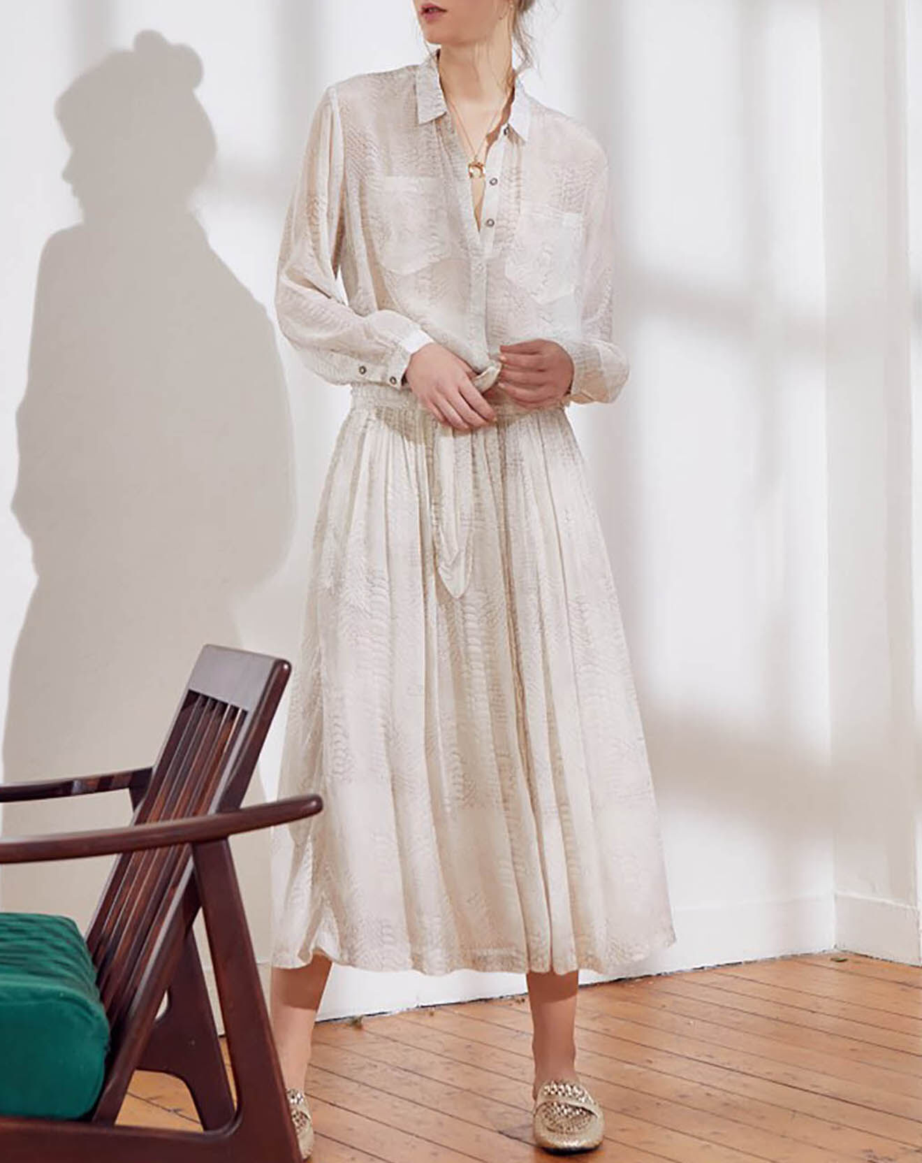 Swildens Chemise Satou écru/off white