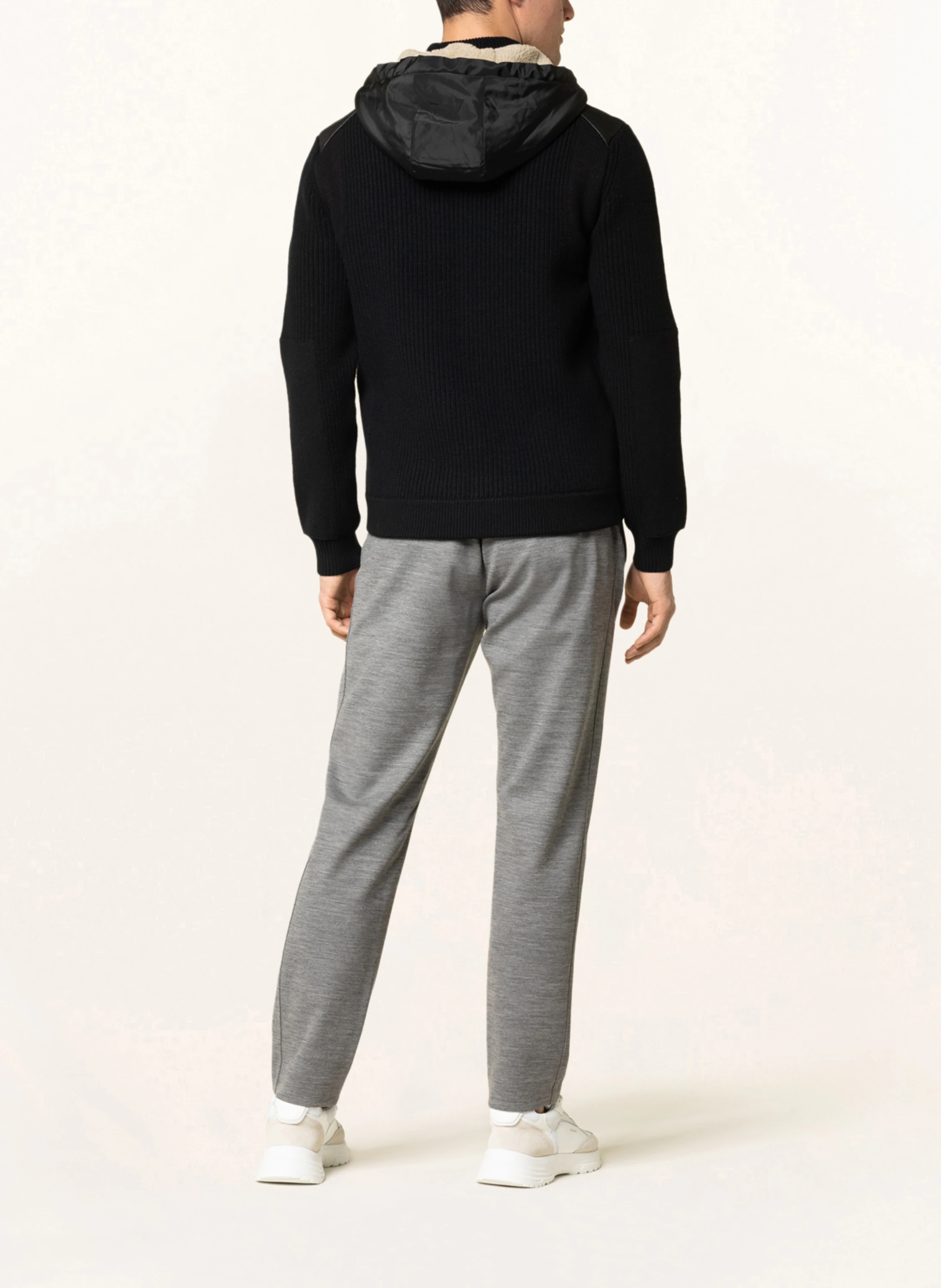 BOGNER Strickjacke FLAVIN im Materialmix