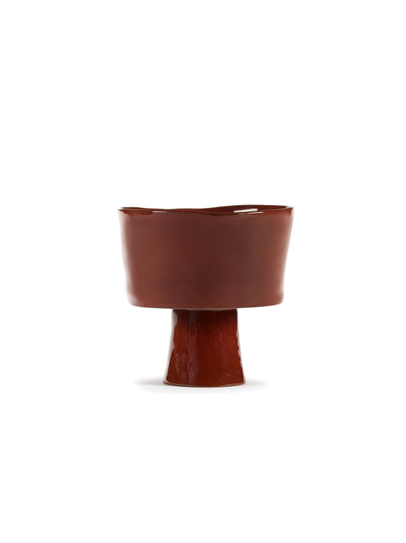 Serax La Mère by Marie Michielssen serveerschaal Ø30,5 venetian red