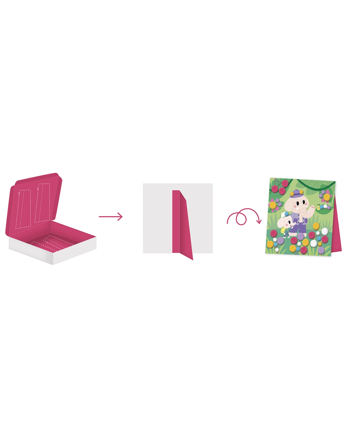 Kreativ-Set MY ARTS&CRAFTS - POMPONS