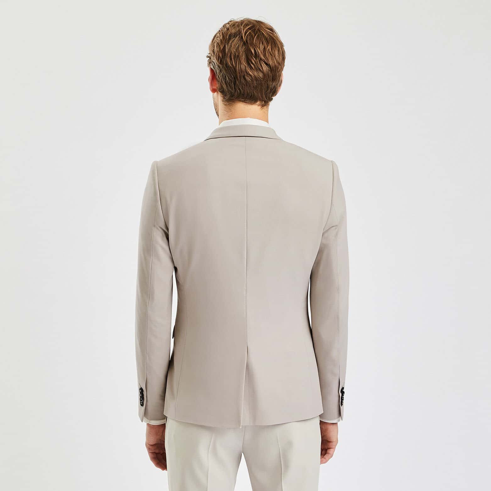Veste de costume extra-slim bistretch Beige