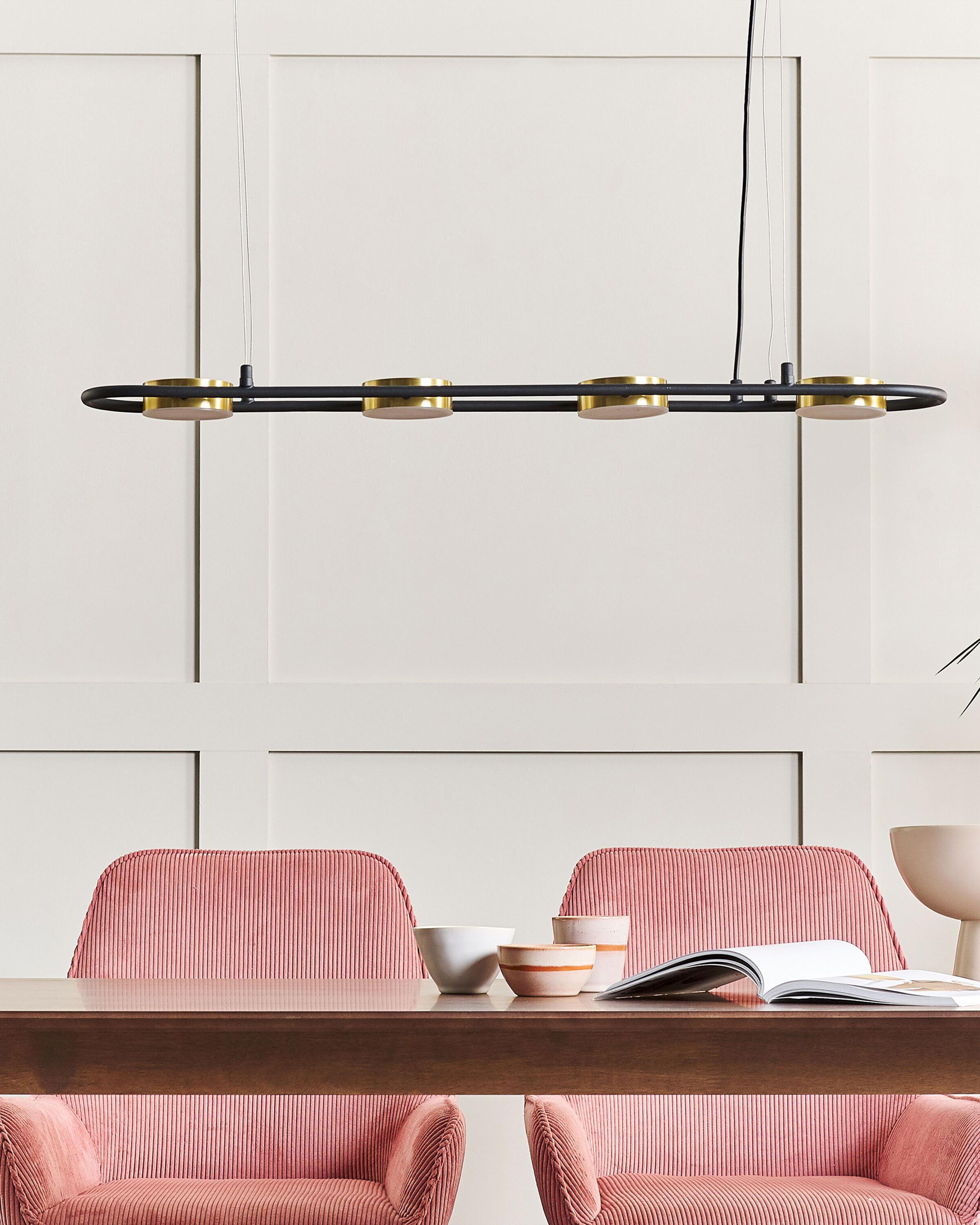 LED hanglamp MALI Metaal Zwart