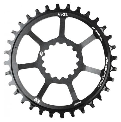 Plateau E-Thirteen SL Guidering Direct Mount 10/11 et 12 Vitesses Noir