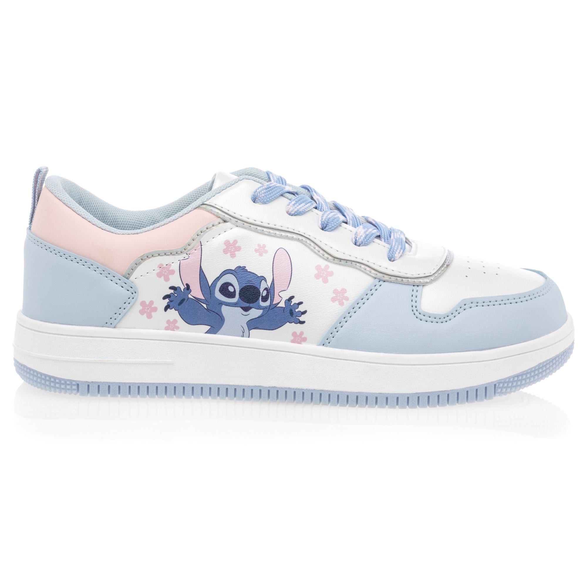 Baskets Fille bleu